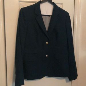 Hunter green J. Crew Schoolboy blazer size 6
